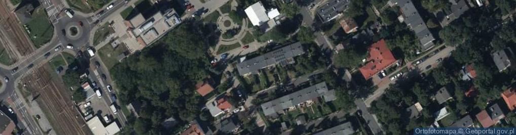 Zdjęcie satelitarne Podjazd ul.