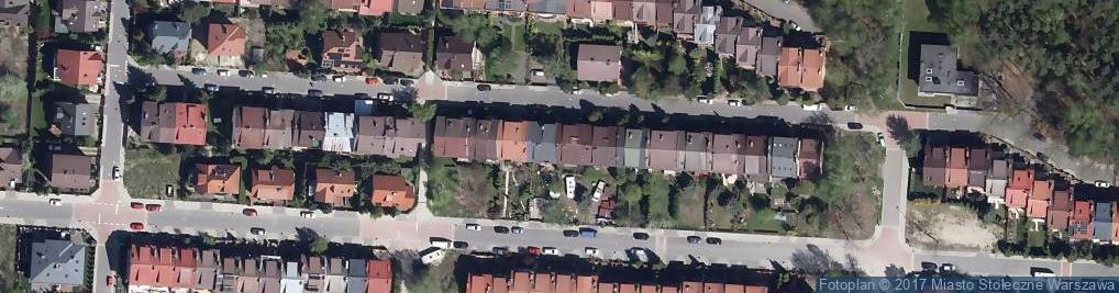 Zdjęcie satelitarne Poświaty ul.