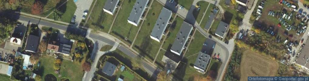 Zdjęcie satelitarne Powstańców Wielkopolskich ul.