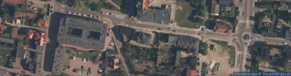 Zdjęcie satelitarne Polskiej Organizacji Wojskowej ul.