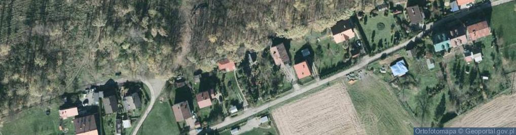 Zdjęcie satelitarne Pod Lasem ul.