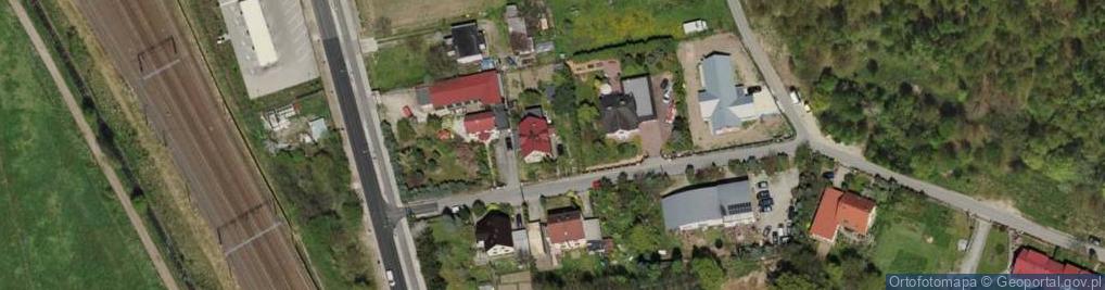 Zdjęcie satelitarne Podbiałowa ul.