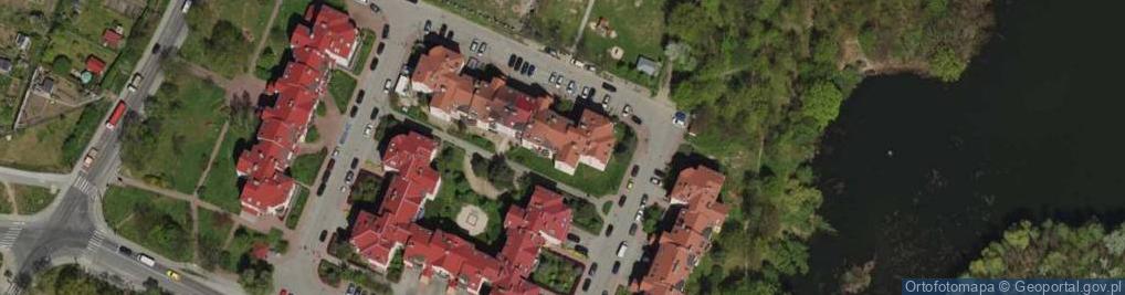 Zdjęcie satelitarne Polonii Wrocławskiej ul.