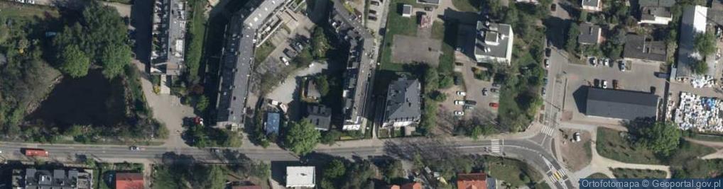 Zdjęcie satelitarne Północna ul.