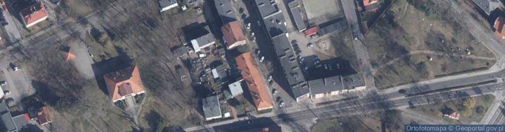Zdjęcie satelitarne Pomorska ul.
