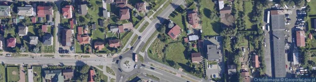 Zdjęcie satelitarne Powiatowa ul.