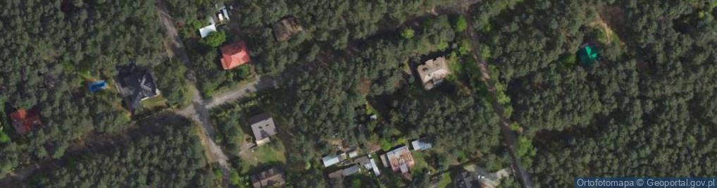 Zdjęcie satelitarne Polskiego Czerwonego Krzyża ul.