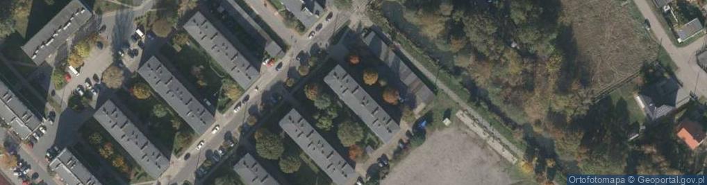 Zdjęcie satelitarne Powstańców Śląskich ul.