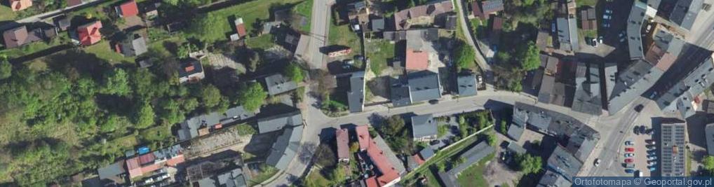Zdjęcie satelitarne Porębska ul.