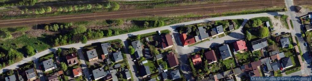 Zdjęcie satelitarne Północna ul.
