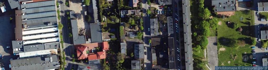 Zdjęcie satelitarne Pomorska ul.