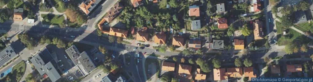 Zdjęcie satelitarne Podgórna ul.