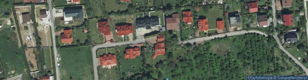 Zdjęcie satelitarne Pod Topolami ul.