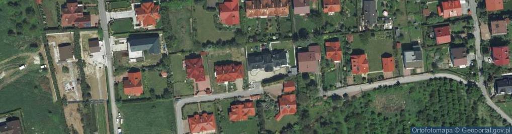 Zdjęcie satelitarne Pod Topolami ul.