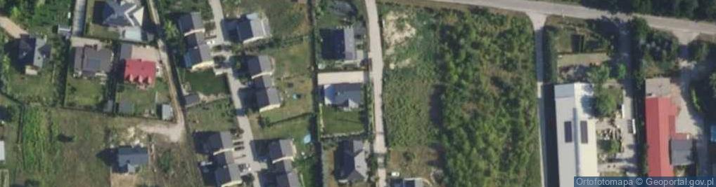 Zdjęcie satelitarne Polnej Róży ul.