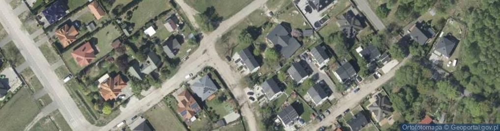 Zdjęcie satelitarne Poprzeczna ul.