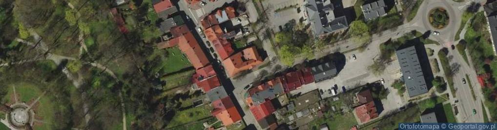 Zdjęcie satelitarne Powstańców Śląskich ul.