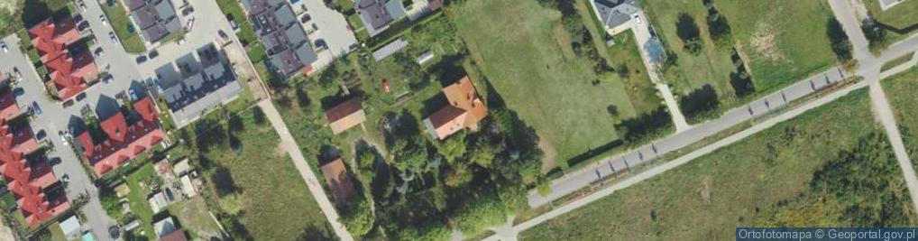 Zdjęcie satelitarne Przyrodnicza ul.