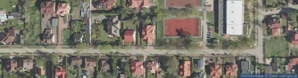 Zdjęcie satelitarne Pracownicza ul.