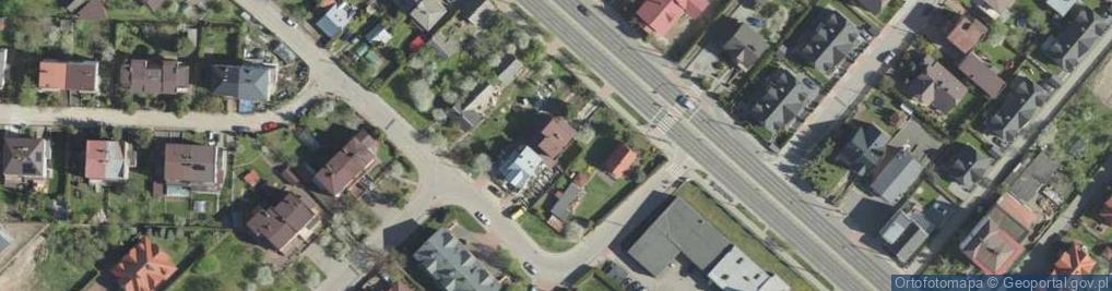 Zdjęcie satelitarne Produkcyjna ul.