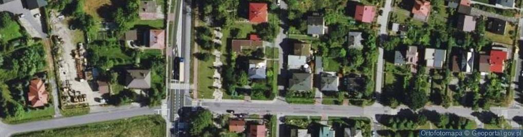 Zdjęcie satelitarne Przybysza ul.