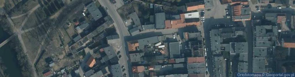 Zdjęcie satelitarne Przedzamcze ul.