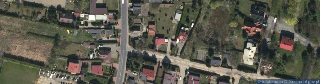 Zdjęcie satelitarne Przyparkowa ul.