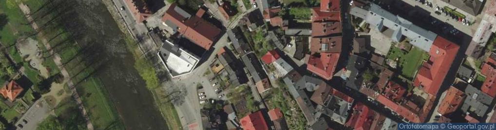 Zdjęcie satelitarne Przykopa ul.