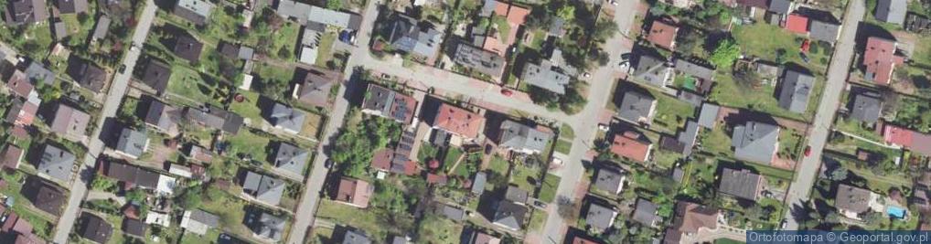 Zdjęcie satelitarne Projektowana ul.