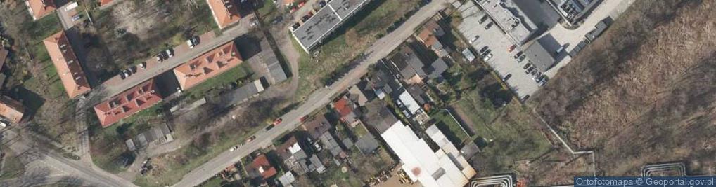 Zdjęcie satelitarne Przewozowa ul.
