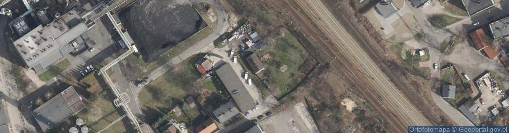 Zdjęcie satelitarne Przy Tamie ul.