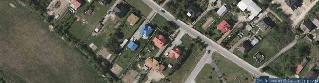 Zdjęcie satelitarne Przybyłów ul.