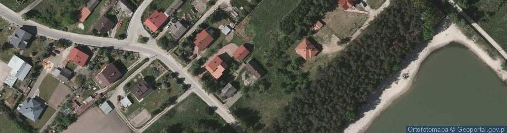 Zdjęcie satelitarne Przybyłów ul.