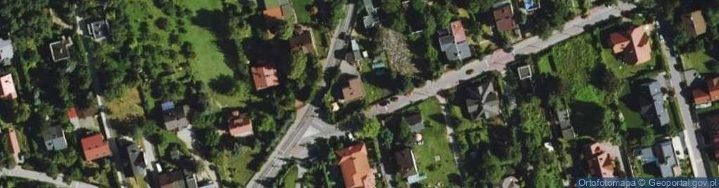 Zdjęcie satelitarne Pruszkowska ul.