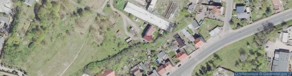 Zdjęcie satelitarne Przesiedleńców ul.