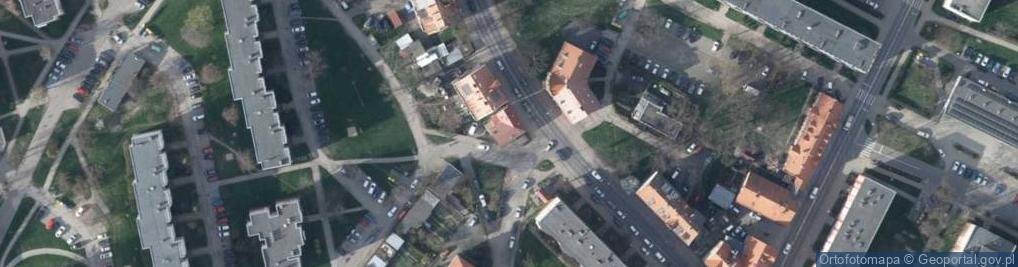Zdjęcie satelitarne Prosta ul.