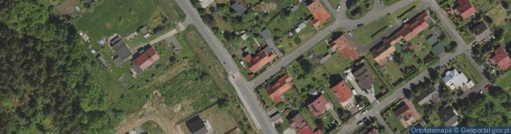 Zdjęcie satelitarne Przyboczna ul.