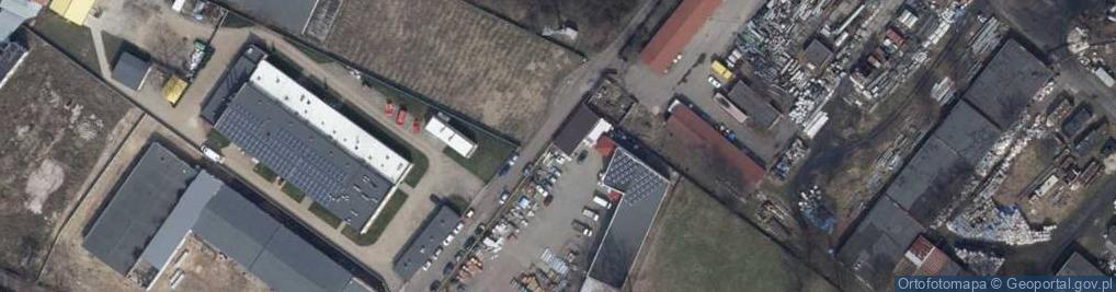 Zdjęcie satelitarne Przybrzeżna ul.