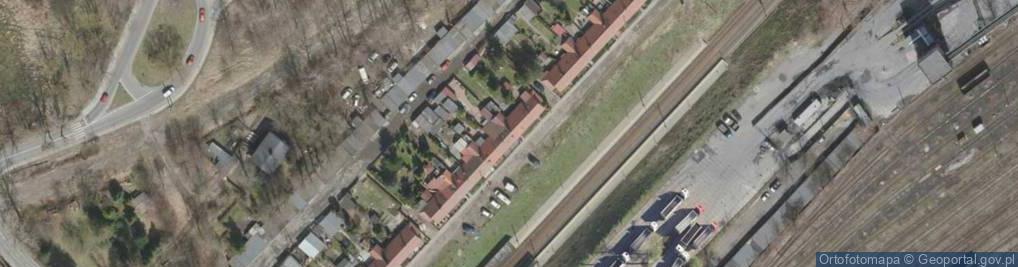 Zdjęcie satelitarne Przodowników ul.