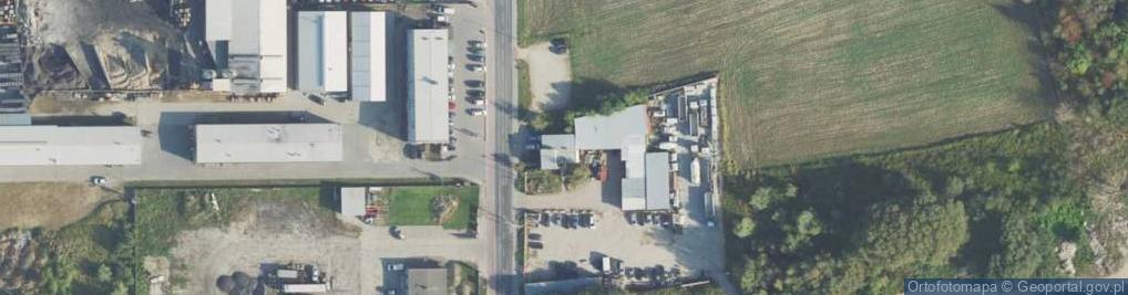 Zdjęcie satelitarne Przemysłowa ul.