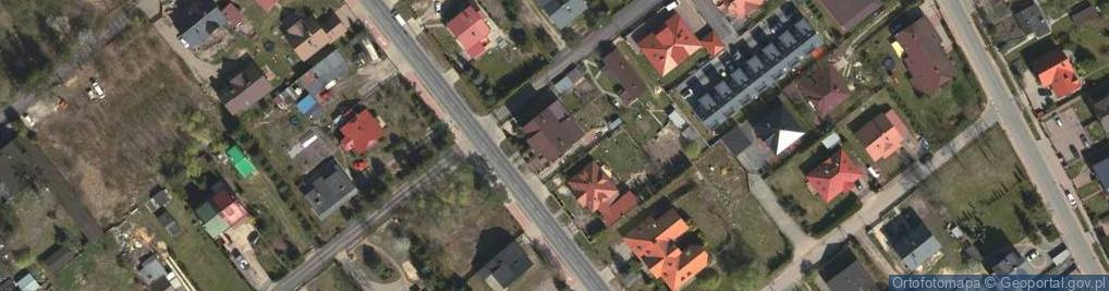 Zdjęcie satelitarne Przyjacielska ul.
