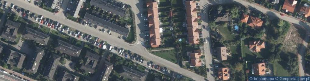 Zdjęcie satelitarne Protazego ul.
