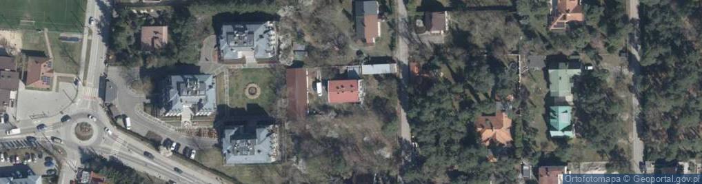 Zdjęcie satelitarne Przyjacielska ul.