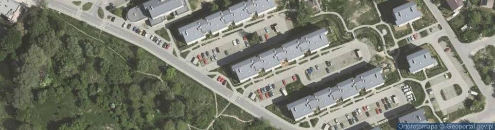 Zdjęcie satelitarne Przyzby Jana Kantego ul.