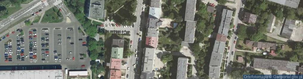 Zdjęcie satelitarne Prądnicka ul.