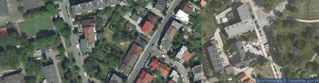 Zdjęcie satelitarne Proszowicka ul.