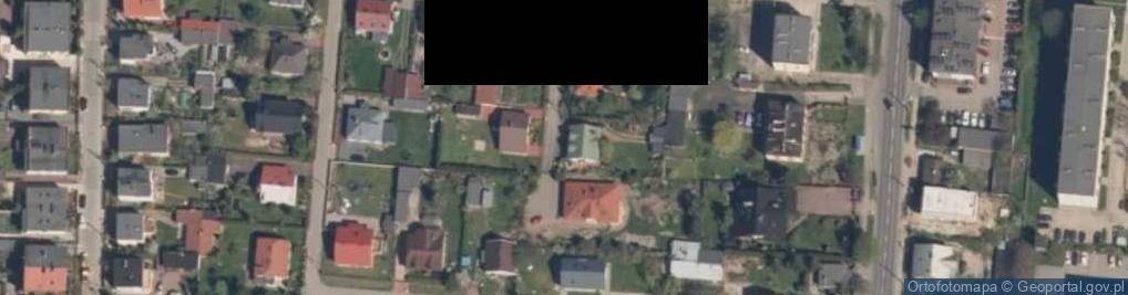 Zdjęcie satelitarne Prostokątna ul.