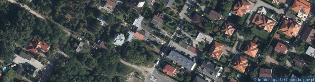 Zdjęcie satelitarne Projektowana ul.