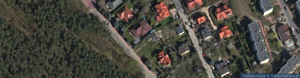 Zdjęcie satelitarne Prymasowska ul.