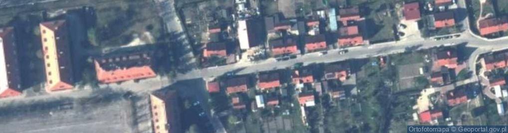 Zdjęcie satelitarne Przystaniowa ul.